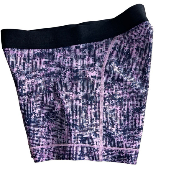 Under Armour Compression Heatgear Shorts Sz Small Purple Athletic Fitted Running - Picture 3 of 5